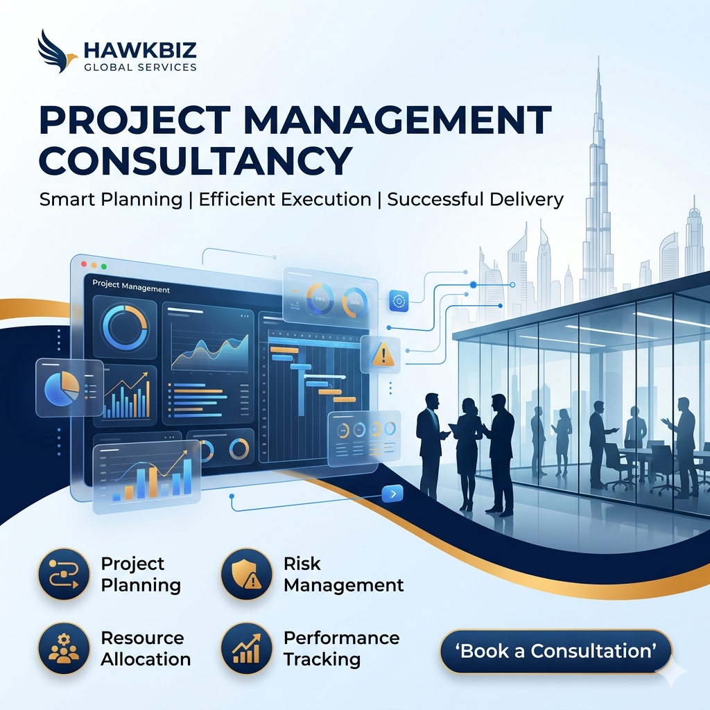 HAWKBIZ GLOBAL SERVICES- PROJECT MANAGEMENT CONSULTANCY - PROJECT MANAGEMENT HAWKBIZ GLOBAL SERVICES- PROJECT MANAGEMENT CONSULTANCY - PROJECT MANAGEMENT