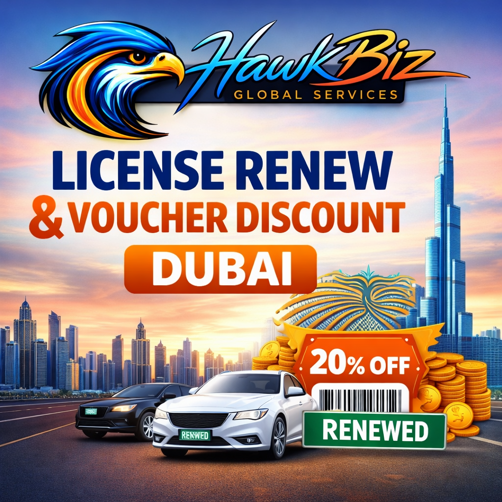 license renewal- vochur discount-hawkbiz global services- company formation - company renew